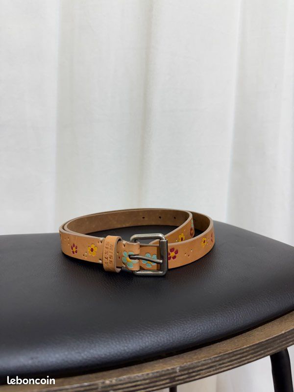 Ceinture fine en cuir Miss SIXTY taille S vintage Accessoires - Main Image