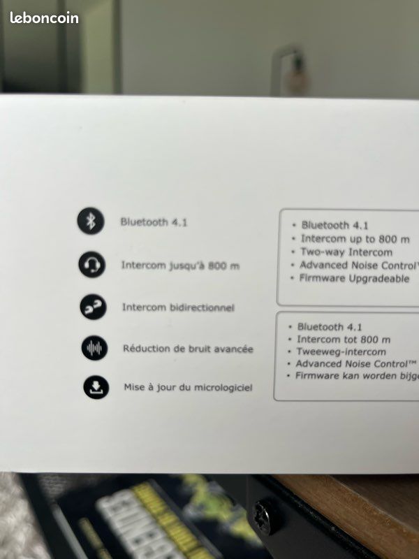 SF2 DUO système de communication Bluetooth pour moto (image 3)