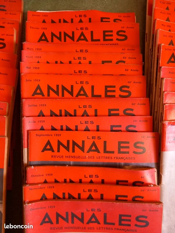 Ancienne revue Les annales (image 5)