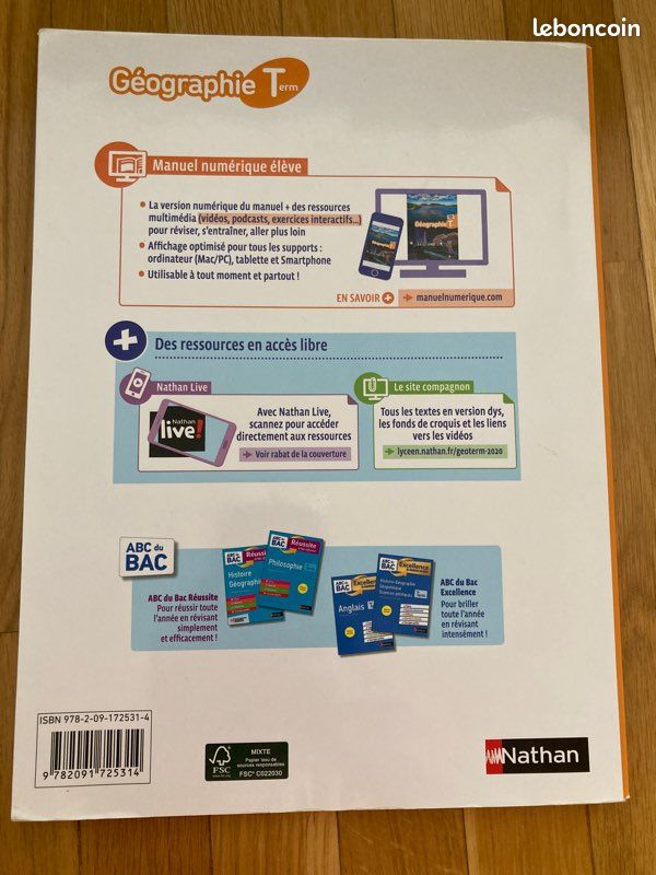 Livre géographie terminale (image 2)