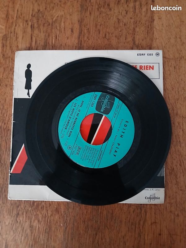 Edith Piaf/45tr/Non, je ne regrette rien (image 3)