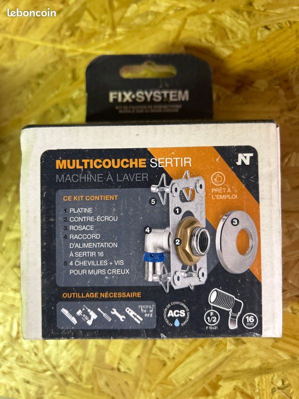 Platine pour robinet multicouche a sertir (image 2)