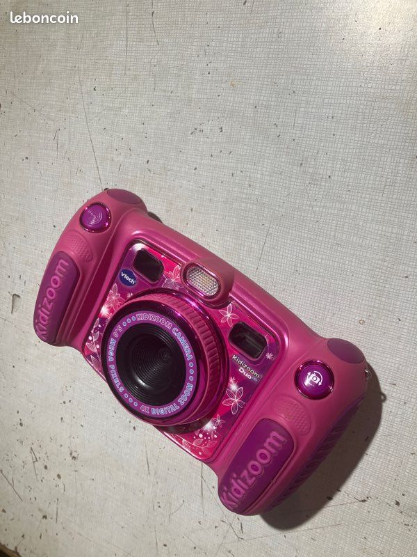 Appareil Photo Numérique Vintage VTech Kidizoom Kid Duo Rose - 5MP, Pour Enfants, 2017