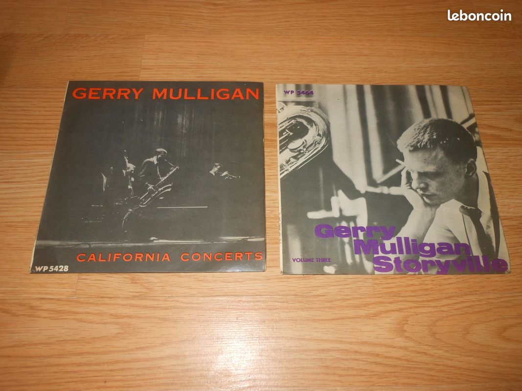 Lot de 2 vinyles 45 tours Gerry Mulligan (ou prix à l'unité) (image 1)