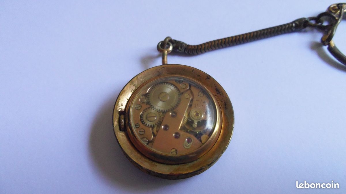 Montre Bracelet ARGOS Mécanique Manuelle Vintage Années 70 - Mouvement CRC 860, Fonctionne, Boîtier Plaqué Or
