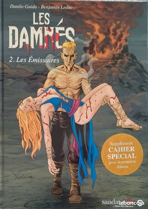 BD Les damnés, tome 2 : les émissaires, de Danilo guida et Benjamin Leduc (image 1)