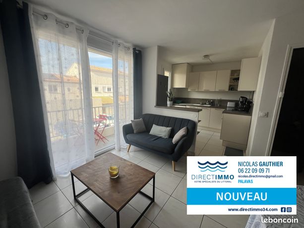 Appartement 2 pièces 38 m²