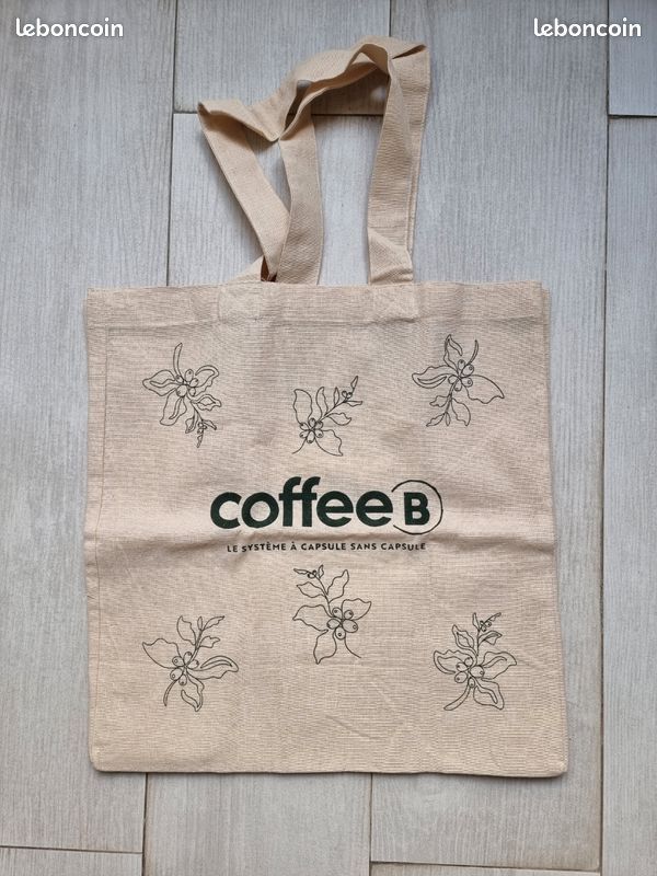 Tot bag tissu coffee B neuf (image 1)