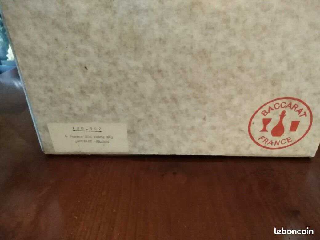 Cristal Baccarat: service de verres 37 pièces modèle VENCE (image 4)