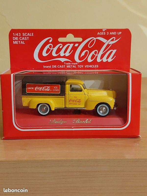 Vintage 1950 MARCHESINI Camionnettes en tôle lithographiée COCA-COLA Italie - Collection