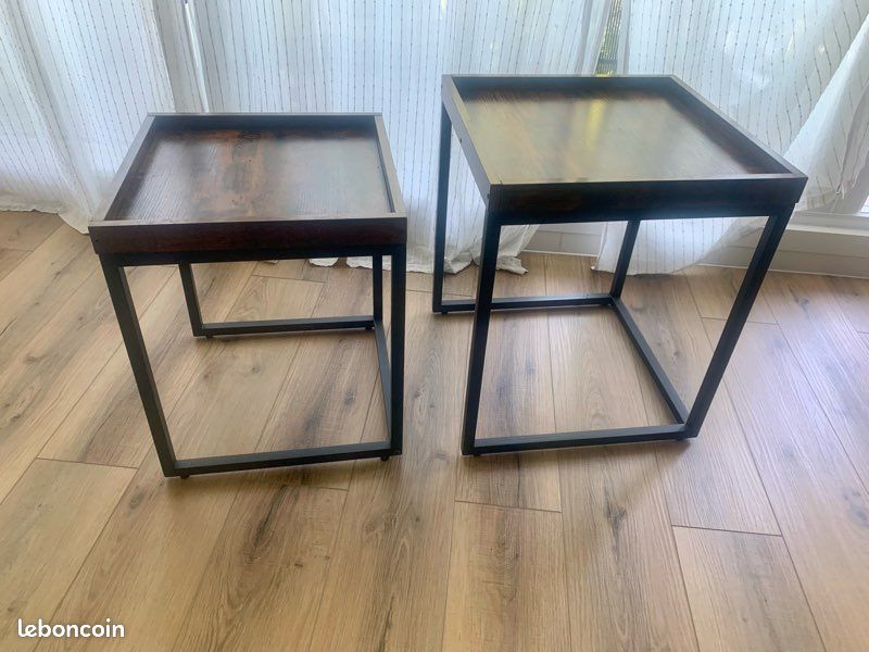 Tables style industriel (gigogne) (image 4)