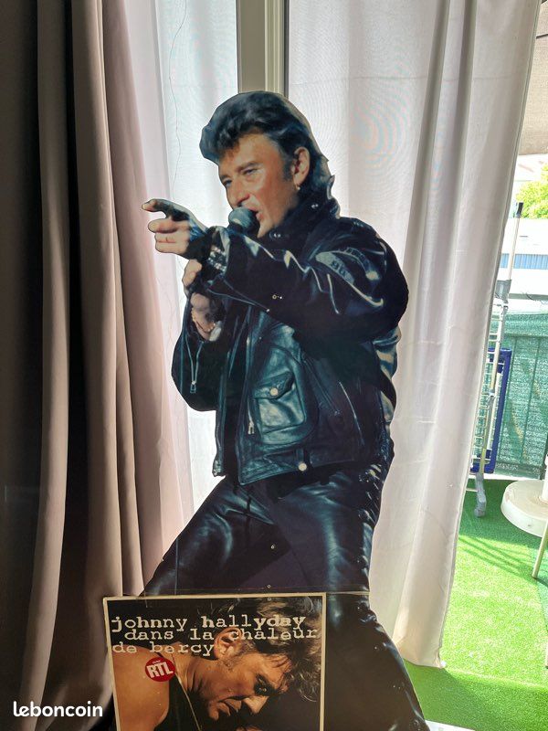 Costume Veste Johnny Hallyday PLV Johnny Hallyday Collection