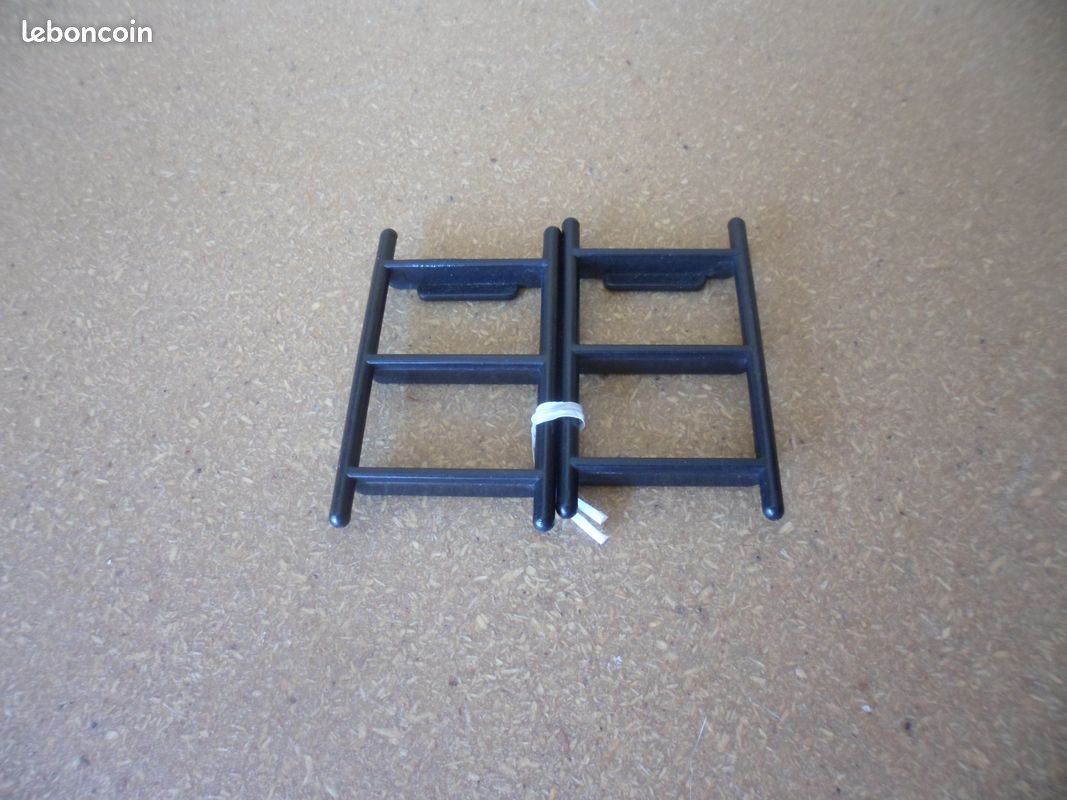 2 Echelles Noire Bateau Playmobil Croisière / Police (image 1)