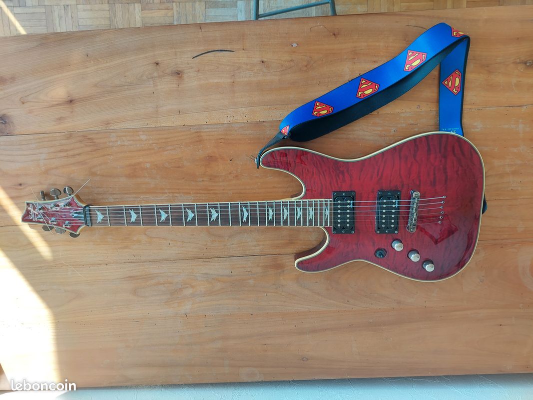 Guitare gaucher schecter omen extrem (image 1)