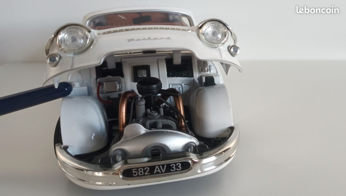 AX294 SOLIDO PRESTIGE 1/18 1:18 PANHARD PL17 REF 8173 JAUNE