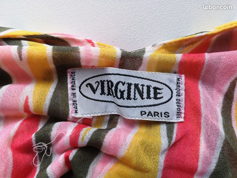 Robe longue des années 70 - Virginie Paris (image 4)