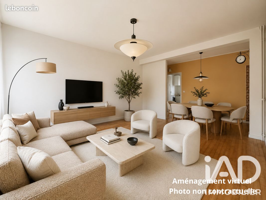 Appartement 3 pièces 55 m² · à Tours · 55 m² · 125 000 €