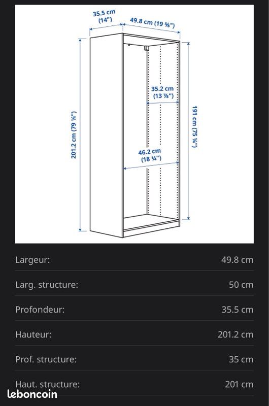 Armoir PAX (image 4)