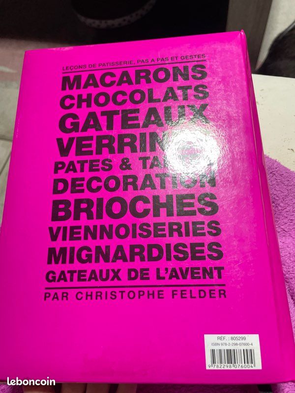 Livre Pâtisserie de C Felder (image 3)