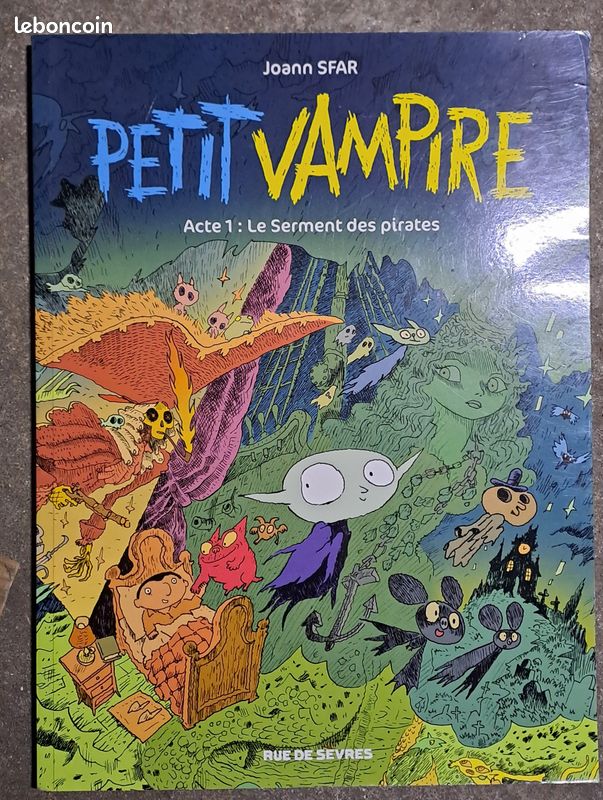 BD Petit et Grand Vampire (Sfar) (image 2)