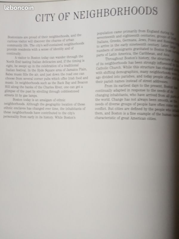Boston en Anglais (image 5)