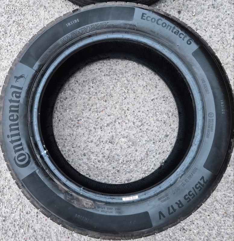 2 pneus 215/55/17 (image 3)