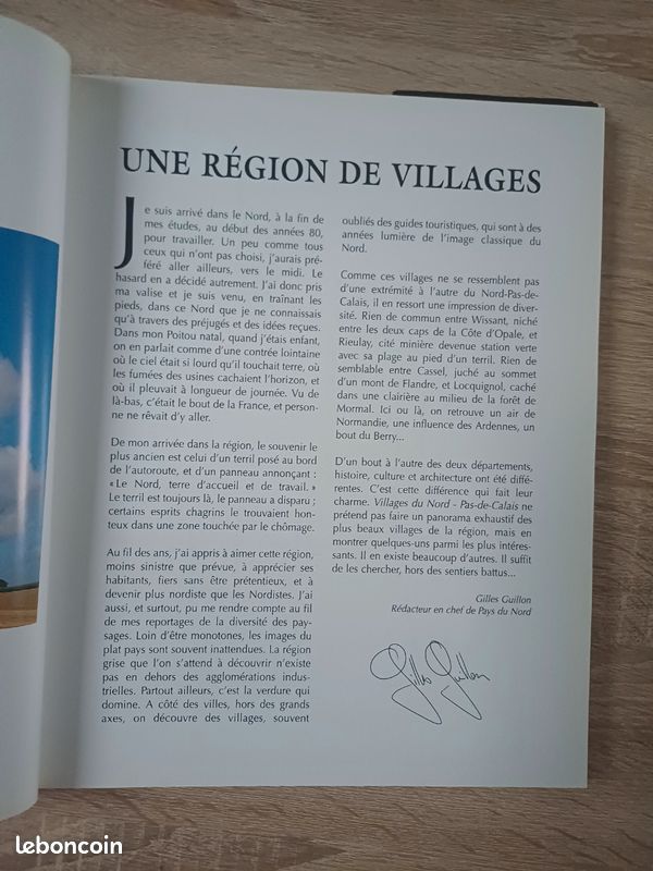 Livre Villages du Nord Pas de Calais (image 2)