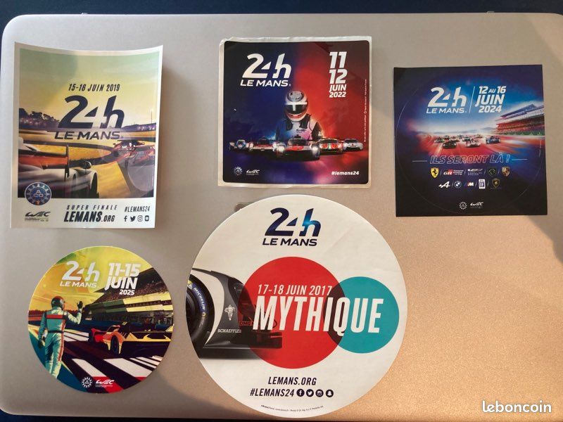 Autocollant Officiel Des 24H Du Mans 2025 – Sticker Collector Pour Fans De Sport Auto