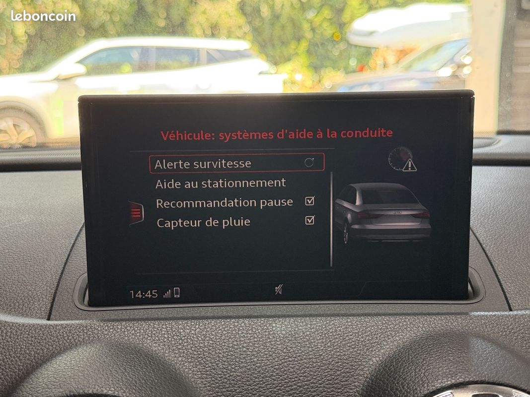 AUDI A3 Berline 1.0 TFSI 115 DESIGN - CarPlay - Coffre Electrique - Keyless - Suivi Complet - 2ᵉ Main - GARANTIE 12 MOIS (image 16)