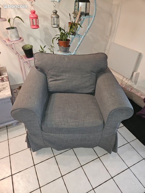 Canapé 2 places + 1 fauteuil (image 2)