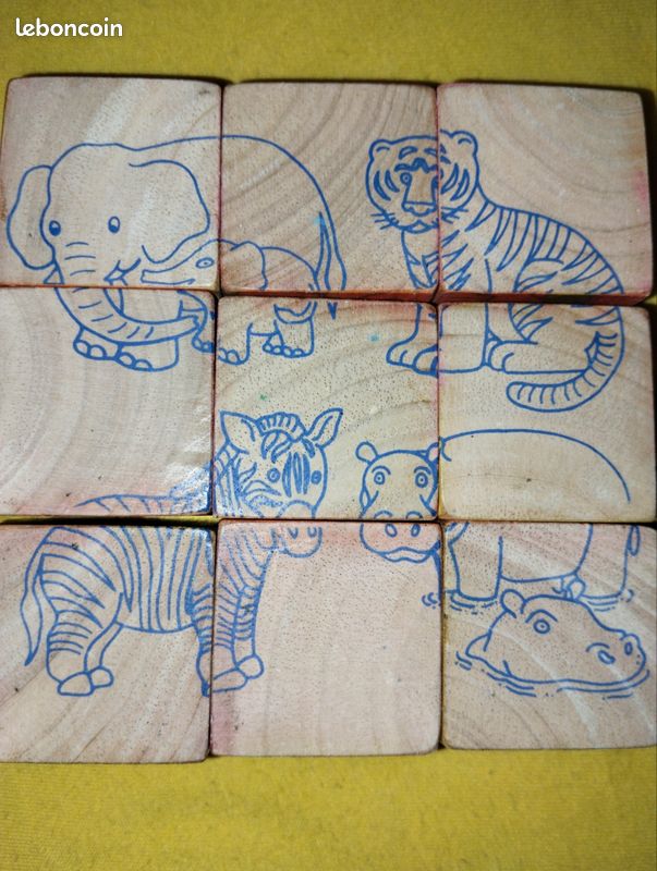 Cubes puzzle jeunes enfants (image 3)