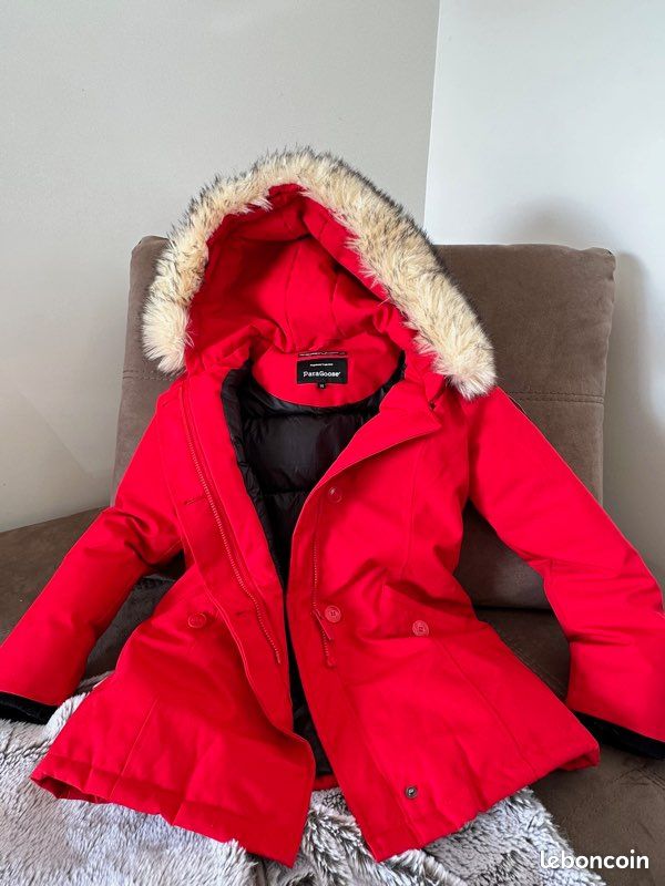 Doudoune courte Enfant PARAGOOSE Nina Rouge Hiver Chaude