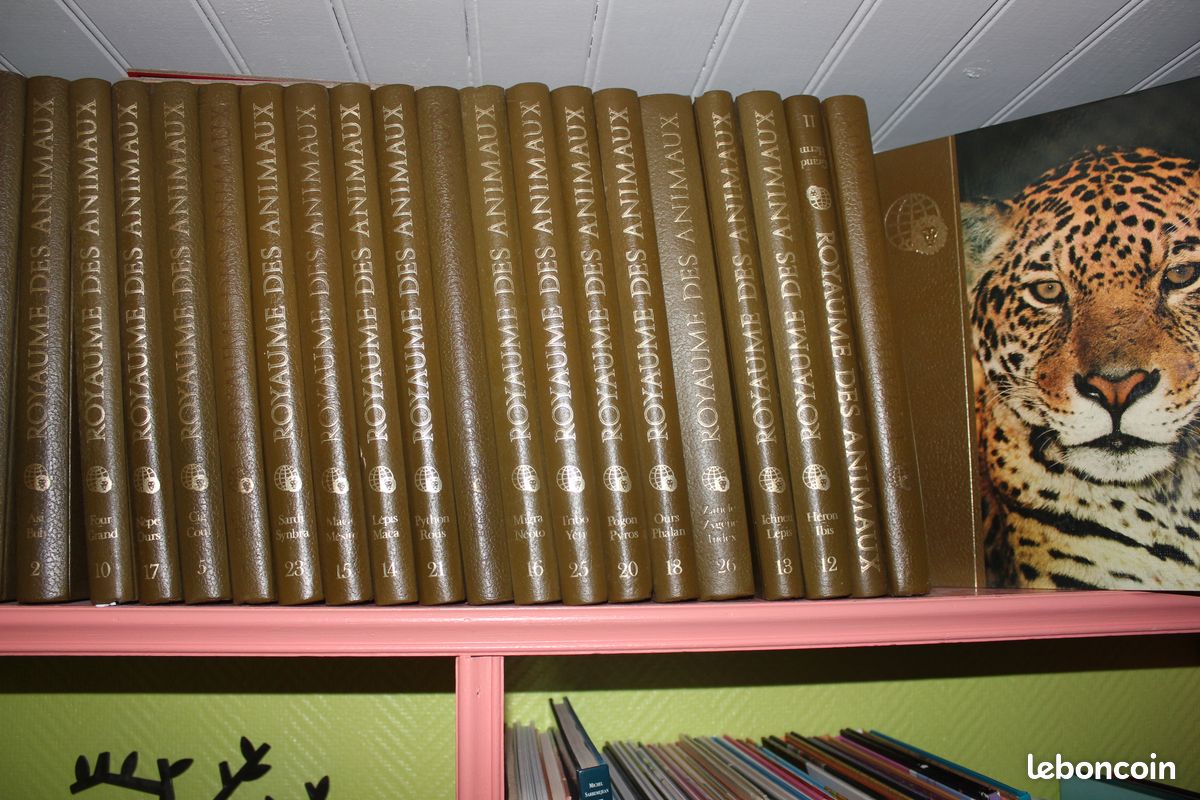Encyclopédie LE ROYAUME DES ANIMAUX + LE GRAND FICHIER DU MONDE ANIMAL (image 1)