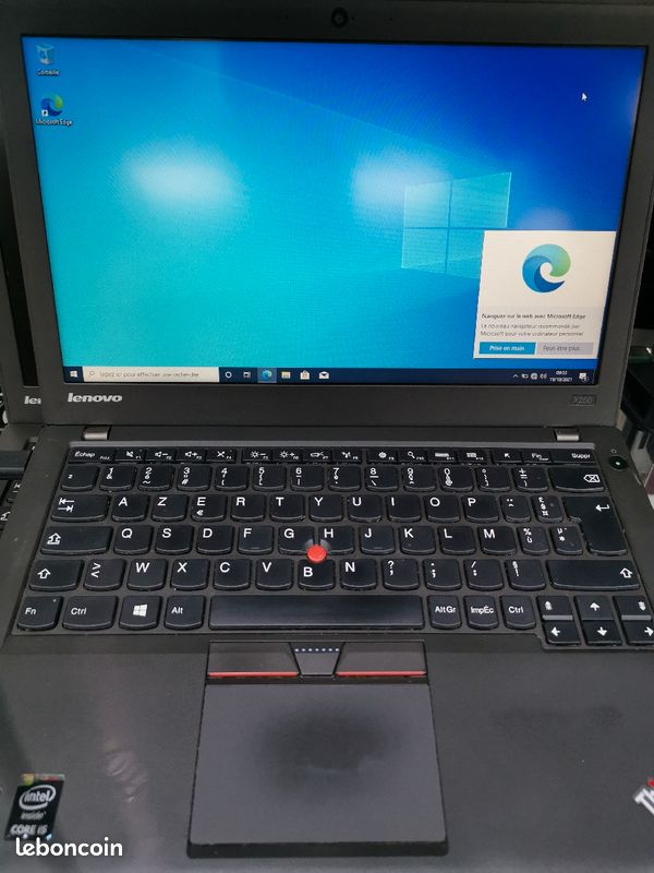 PC PORTABLE LENOVO X250 8GO RAM SSD 240GO INTEL CORE i5 (image 1)