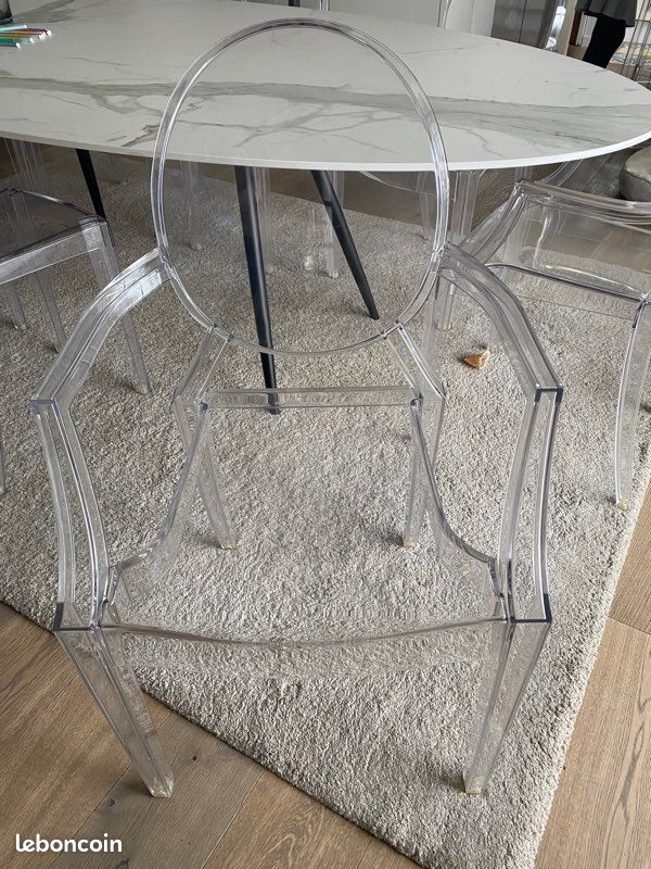 2 fauteuils Louis Ghost - Starck Kartell (image 4)
