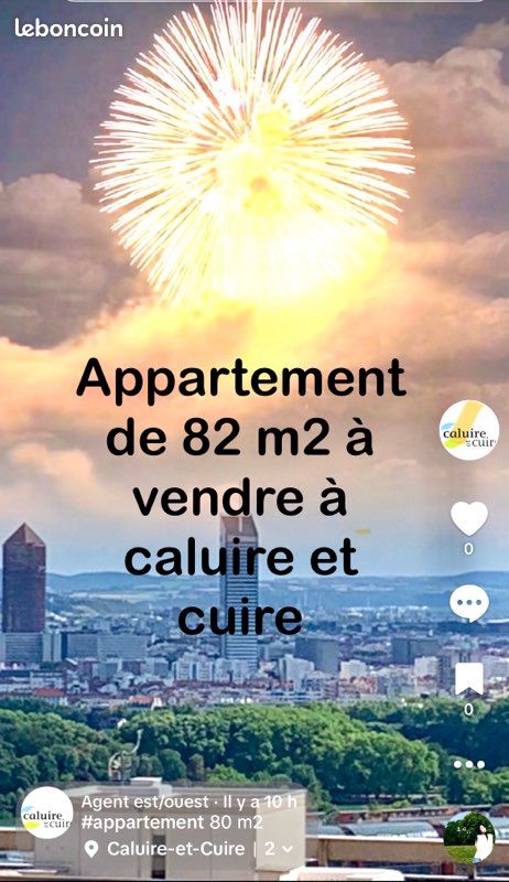 Appartement 3 pièces 82 m² · à Caluire-Et-Cuire · 82 m² · 280 000 €