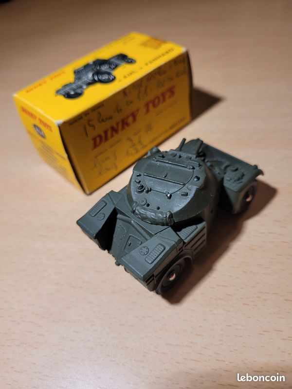 Dinky Toys 814 AML Panhard – Boîte D'origine Avec Coupon, Cale Et Sachet, MIB