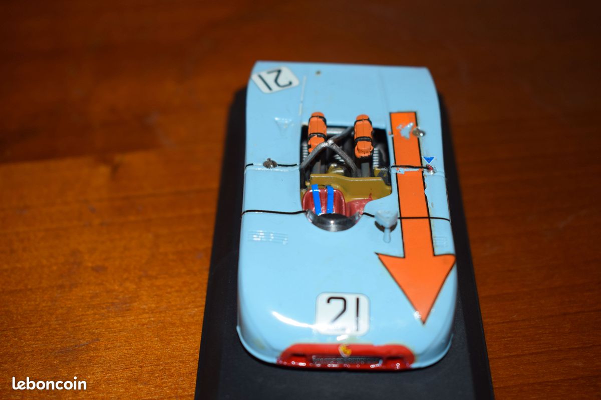 Porsche 908/03 #21 - 1000 km nurburgring 1970 GULF 1/43 (image 2)