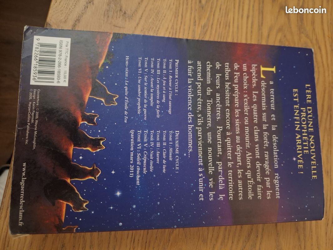 La Guerre des clans Aurore livre 3 (image 3)