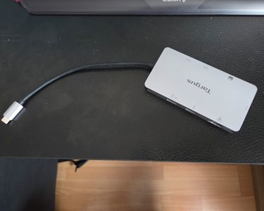 Station D'Accueil USB-C Targus Dual HDMI 4K - Docking Station Ordinateur, Power Delivery 100W, Ethernet, USB - Noir