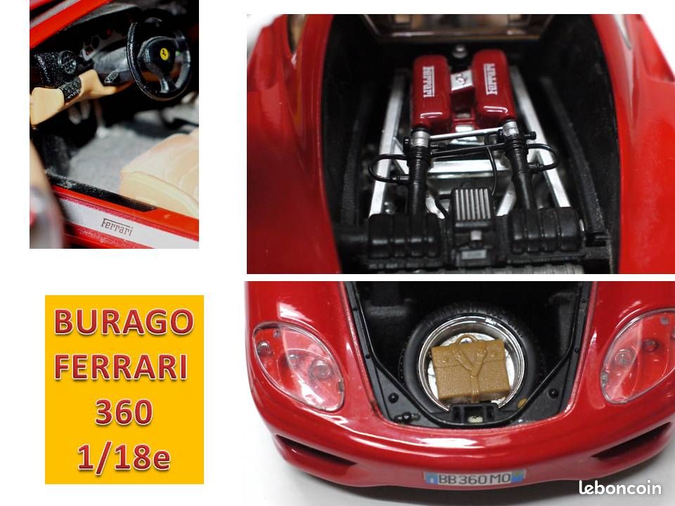 FERRARI 360 MODENA 1999 (Gebraucht) in Ottenbach für CHF 58 - mit