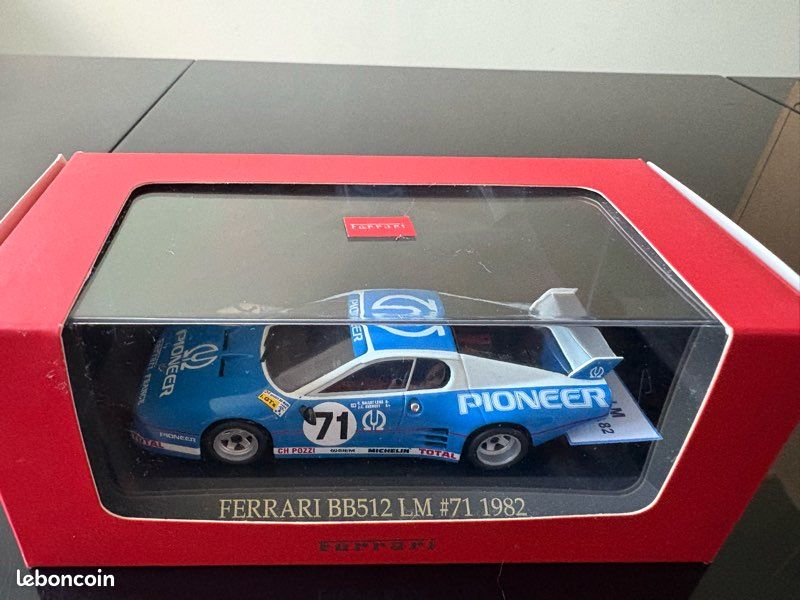 IXO Le Mans 1/43 – Ferrari 512M – 1971 – Occasion (sans Boîte) – Très Bon état