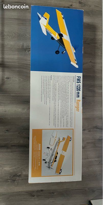 Avion RC FMS Ranger 1220mm complet + télécommande – Jamais volé - Prix négociable (image 6)