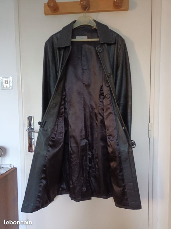 Manteau femme en cuir d'agneau (image 2)