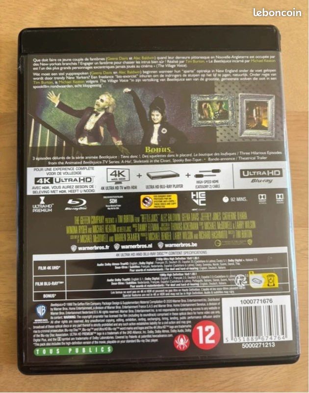 4K Ultra HD + Blu-ray – Beetlejuice (image 3)
