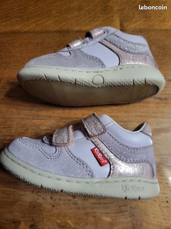 Chaussures baskets fille kickers pointure 20 (image 8)