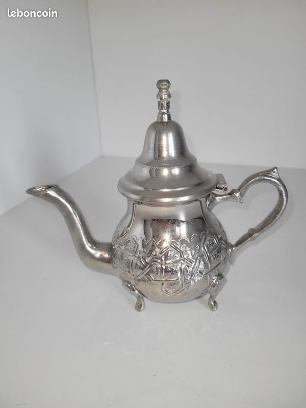 Théière à café argent 300ml (image 1)