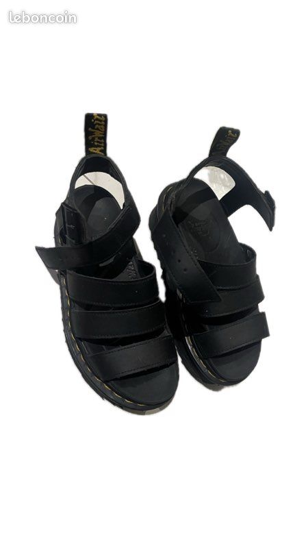 Sandales Blaire Qud en cuir hydro (image 2)