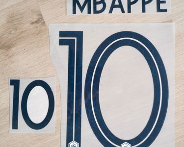 Official flocking - PSG, Mbappé, 2018/2019, away – Le Bon Flocage