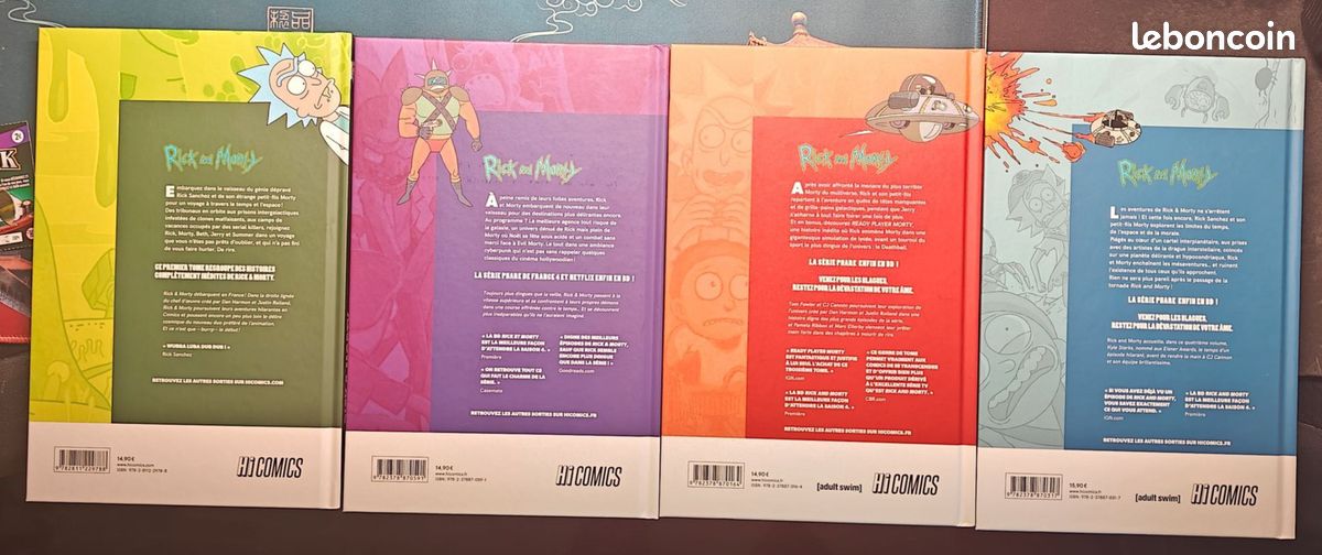 [COMICS] Rick & Morty tome 1 à 4 (image 2)